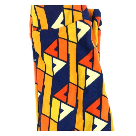 LuLaRoe Kids Buttery Soft Leggings Size S/M Small Medium Lot of 4 Print - Picture 6 of 9